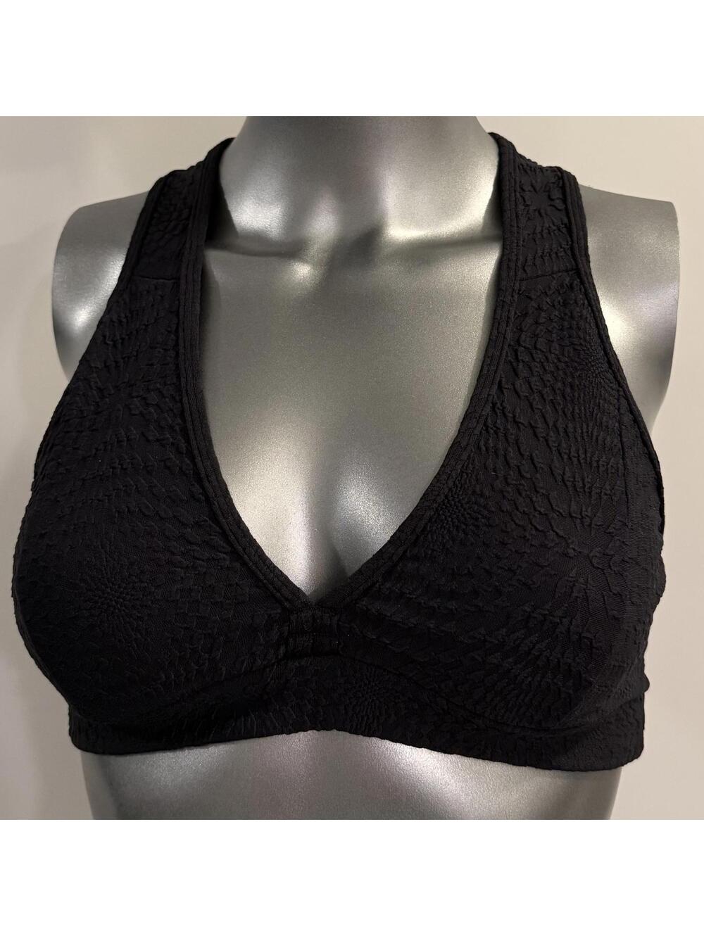 Booty By Brabants Black Sports Bra Athletic Top One Size